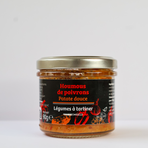 Houmous de poivrons - patate douce